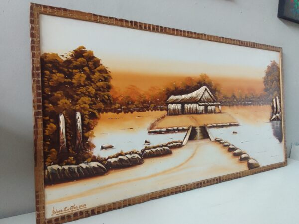 Quadro Cabana na ilha - Imagem 3