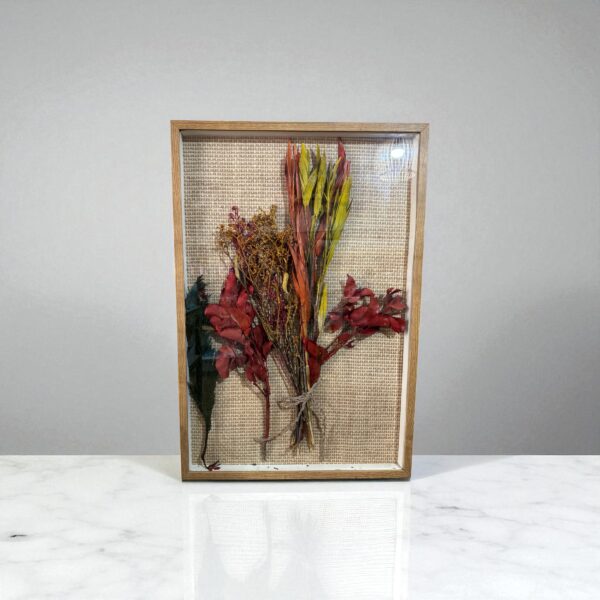 Quadro decorativo - folhas e flores - Imagem 2