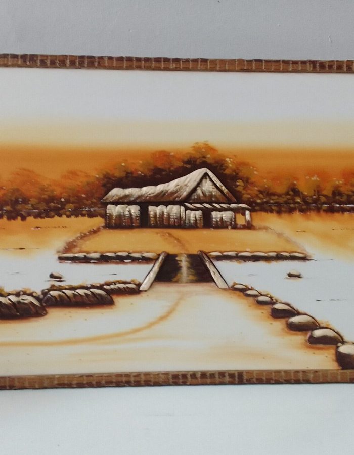 Quadro Cabana na ilha
